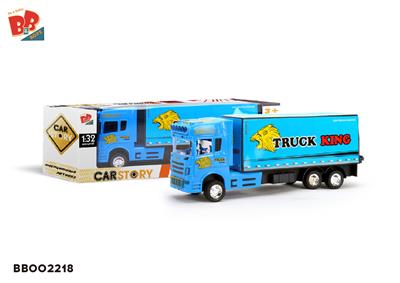 惯性货柜车（仿真标） - BB002218