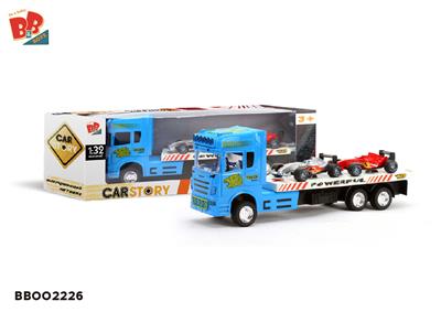 惯性拖头车（载2只F1) - BB002226