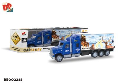 惯性货柜车（动物标） - BB002248