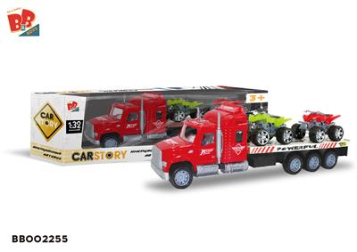 惯性拖头车（载2只沙滩摩托） - BB002255