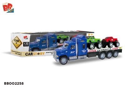 惯性拖头车（载2只皮卡） - BB002258