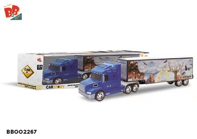 惯性货柜车（动物标） - BB002267