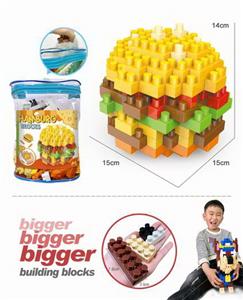 麦当劳汉堡大颗粒积木157PCS - OBL10000425