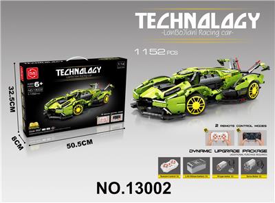 升级版-1:14遥控兰博基尼拼装积木（1152pcs） - OBL10000435