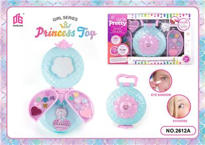 跨境儿童彩妆化妆品饰品美甲梳扮女孩玩具过家家新款DIY套装 - OBL10000986