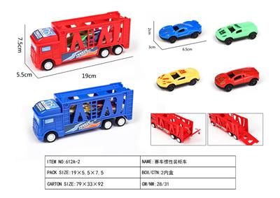 惯性拖头车带赛车 - OBL10003038