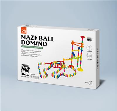 多米诺滚珠轨道积木(165PCS) - OBL10003441