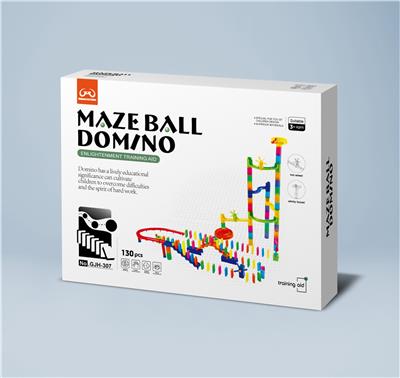 多米诺滚珠轨道积木(130PCS) - OBL10003449