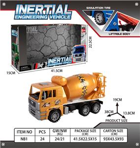 惯性工程车（搅拌车） - OBL10004990