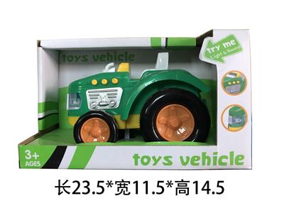 滑行灯光音
乐农夫车 （
 绿色） - OBL10005054