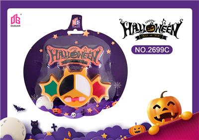 儿童彩妆万圣节日化妆品饰品美甲梳扮女孩玩具过家家新款DIY套装 - OBL10006077