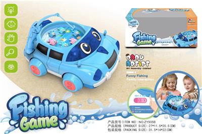 Car disk fishing game with music - OBL10006773