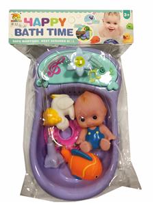 (GCC) Water jet bathtub with enamel animals - OBL10006789