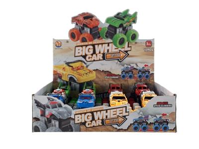Q版 牛、虎双惯性车（12PCS） - OBL10007243