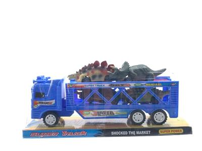 惯性车拖4只回力恐龙车 - OBL10007309