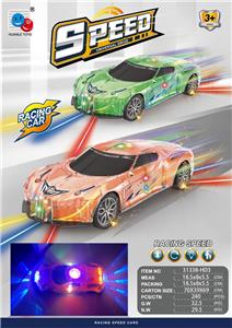 惯性灯光音乐透明壳跑车 - OBL10008664