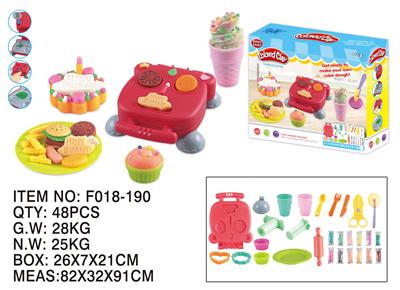 汉堡机加12色彩泥系列 - OBL10009118