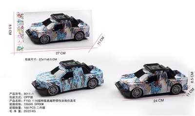 F150  1:16福特猛禽越野惯性涂鸦仿真车 - OBL10009703