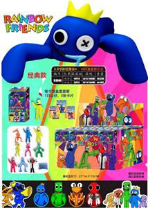 3.5彩虹朋友A 16只盲盒展示盒 - OBL10014698