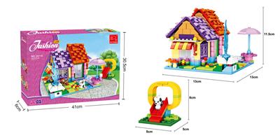 滑板房子  424PCS - OBL10016989