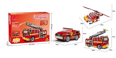6752消防车  832PCS - OBL10016999