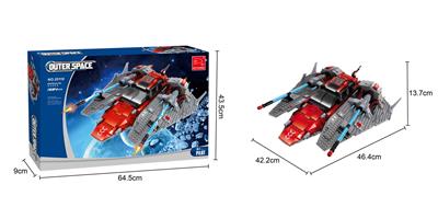 太空飞船  1584PCS - OBL10017008