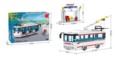 旅游大巴  351PCS - OBL10017150