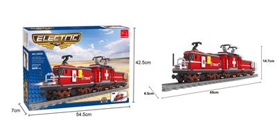 红色火车  529PCS - OBL10017165