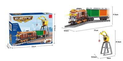 棕色火车  653PCS - OBL10017178