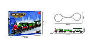 绿色圣诞火车  627PCS - OBL10017179