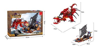 海盗钩牙  528PCS - OBL10017205