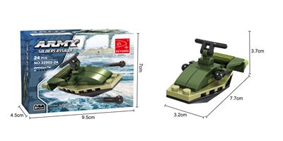 军事快艇  24PCS - OBL10017246