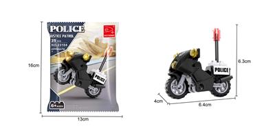 小小特警摩托车  25PCS - OBL10017254