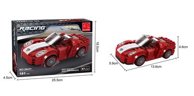 红色保时捷  181PCS - OBL10017373