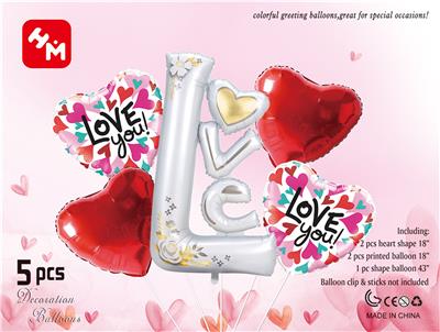 love(5PCS) - OBL10018058