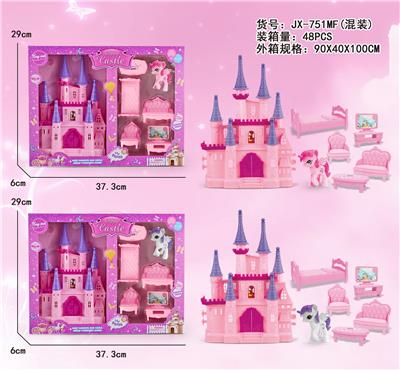 城堡配小马，家具 - OBL10019068
