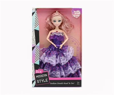 11.5寸11关节3D眼实身俄文IC音乐灯光芭比 - OBL10021338