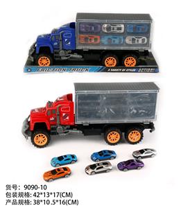 惯性拖头车厢拖6只赛车（合金） - OBL10022302