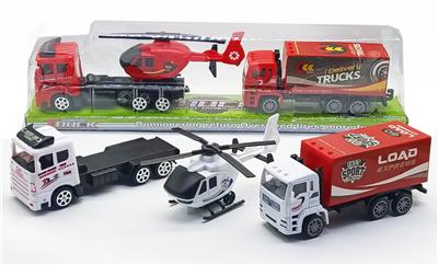 惯性拖头载滑行飞机惯性货柜车 - OBL10022516