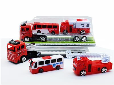 惯性拖头车载滑行巴士消防车 - OBL10022535