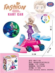 电动旋转灯光万向公主 - OBL10023581