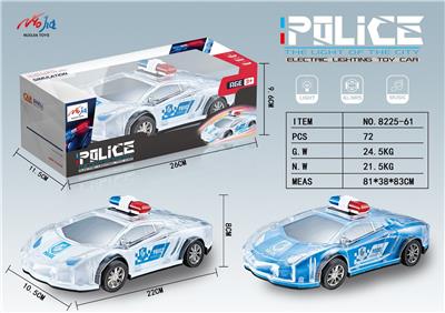 ELECTRIC UNIVERSAL DREAM COLOR LAMP POLICE CAR - OBL10024312