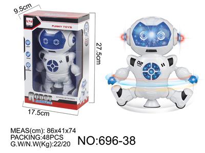 太空机器人
（带音乐、舞台灯光、360度旋转） - OBL10024576