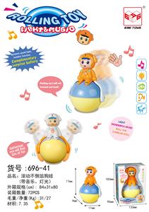 滚动不倒翁狗娃
（带灯光、音乐） - OBL10024577