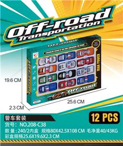 12只滑行警车 - OBL10028740