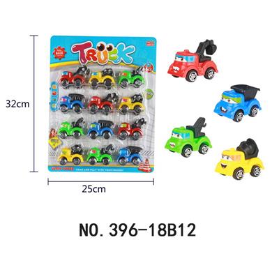 4款4色回力工程车 - OBL10029507