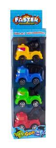 4款4色回力工程车 - OBL10029508