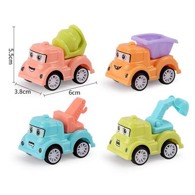 4款4色回力工程车 - OBL10029561