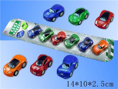 6只卡通回力车吸板 - OBL10030967