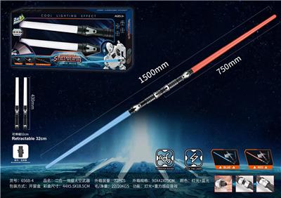 可伸缩太空武器电动光剑（灯光+声音） - OBL10032392